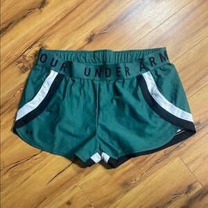 Under Armour Women's Green Shorts
